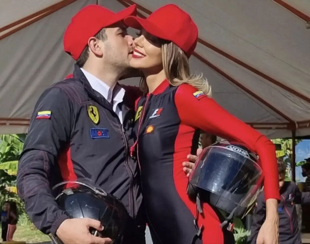 Bernardo Arosio and his wife, Hannelly Quintero