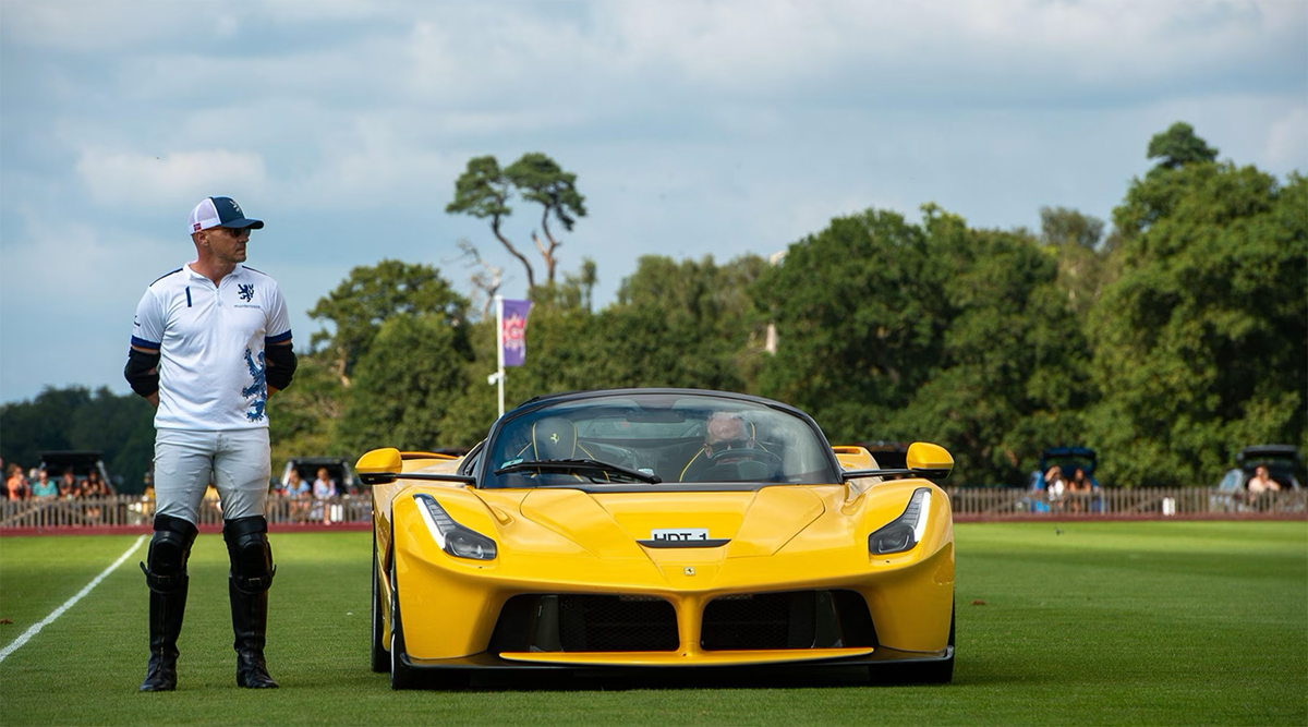 Alessandro Bazzoni and LaFerrari, won thanks to the use of his polo team from corruption in PDVSA